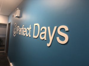 White Acrylic Lettering
